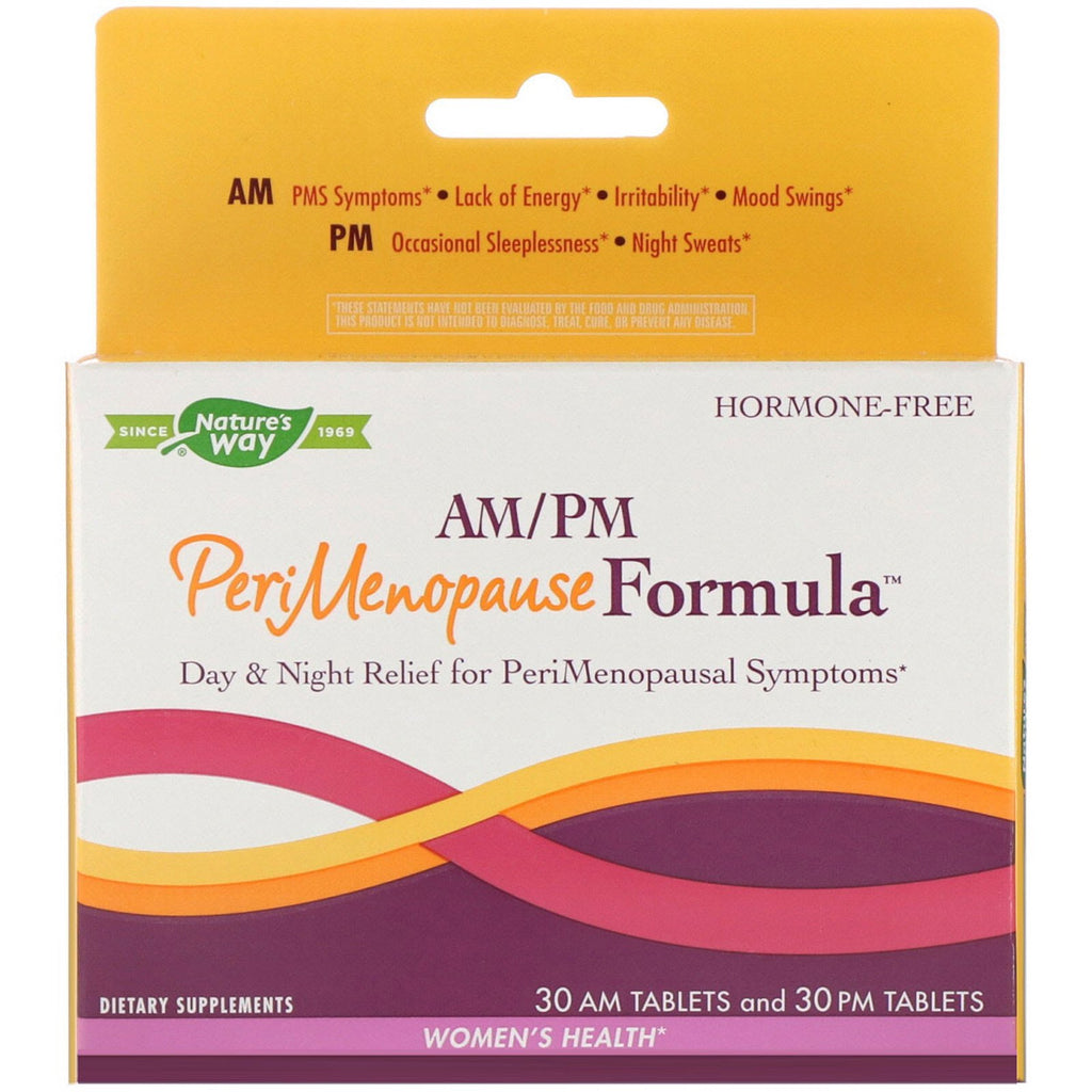 Nature's Way, PeriMenopause Formula, AM/PM, 60 Tablets