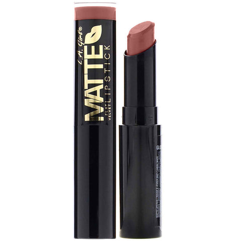 L.A. Girl, Matte Flat Velvet Lipstick, Snuggle, 0.10 oz (3 g)