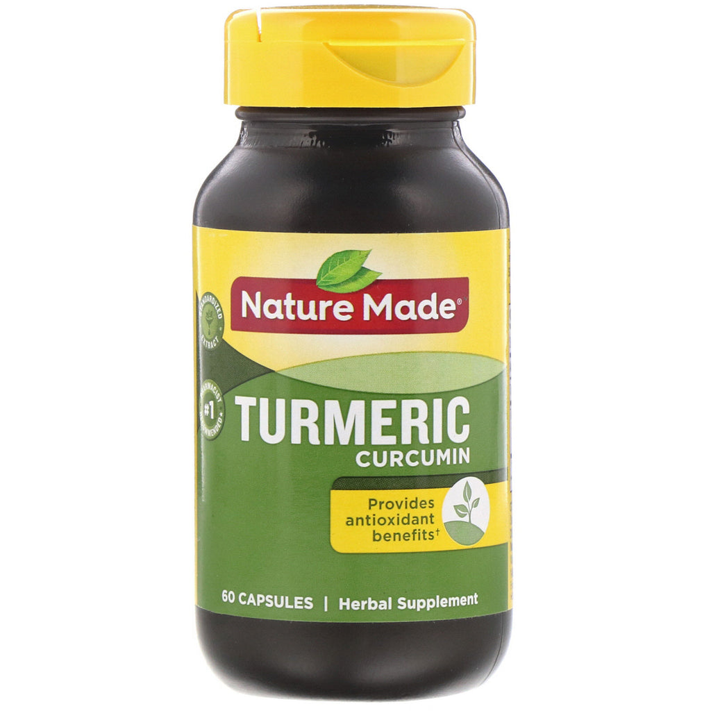 Nature Made, Turmeric Curcumin, 60 Capsules