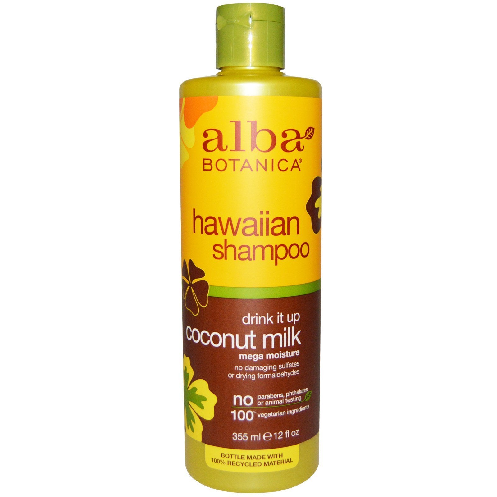 Alba Botanica, Drink it Up Coconut Milk Shampoo, 12 fl oz (355 ml)