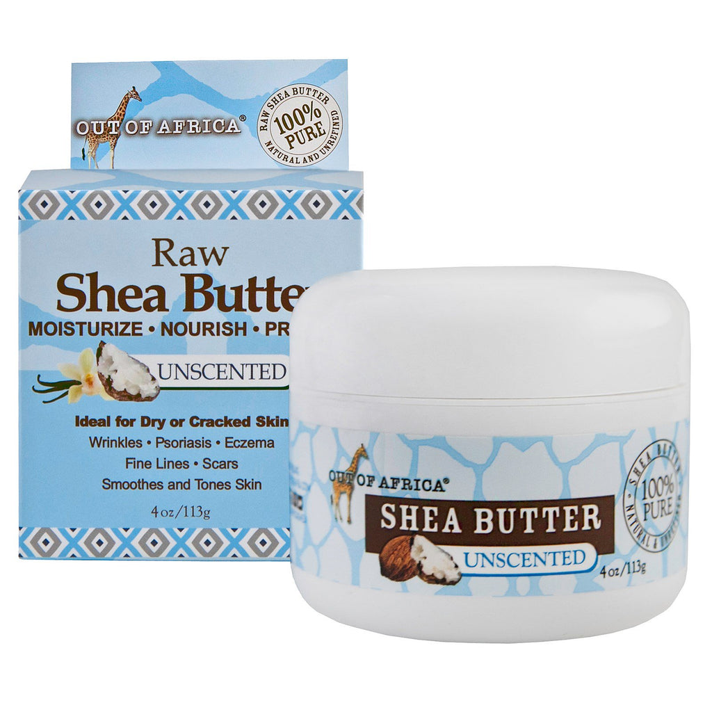 Out of Africa, Raw Shea Butter, Unscented, 4 oz (113 g)