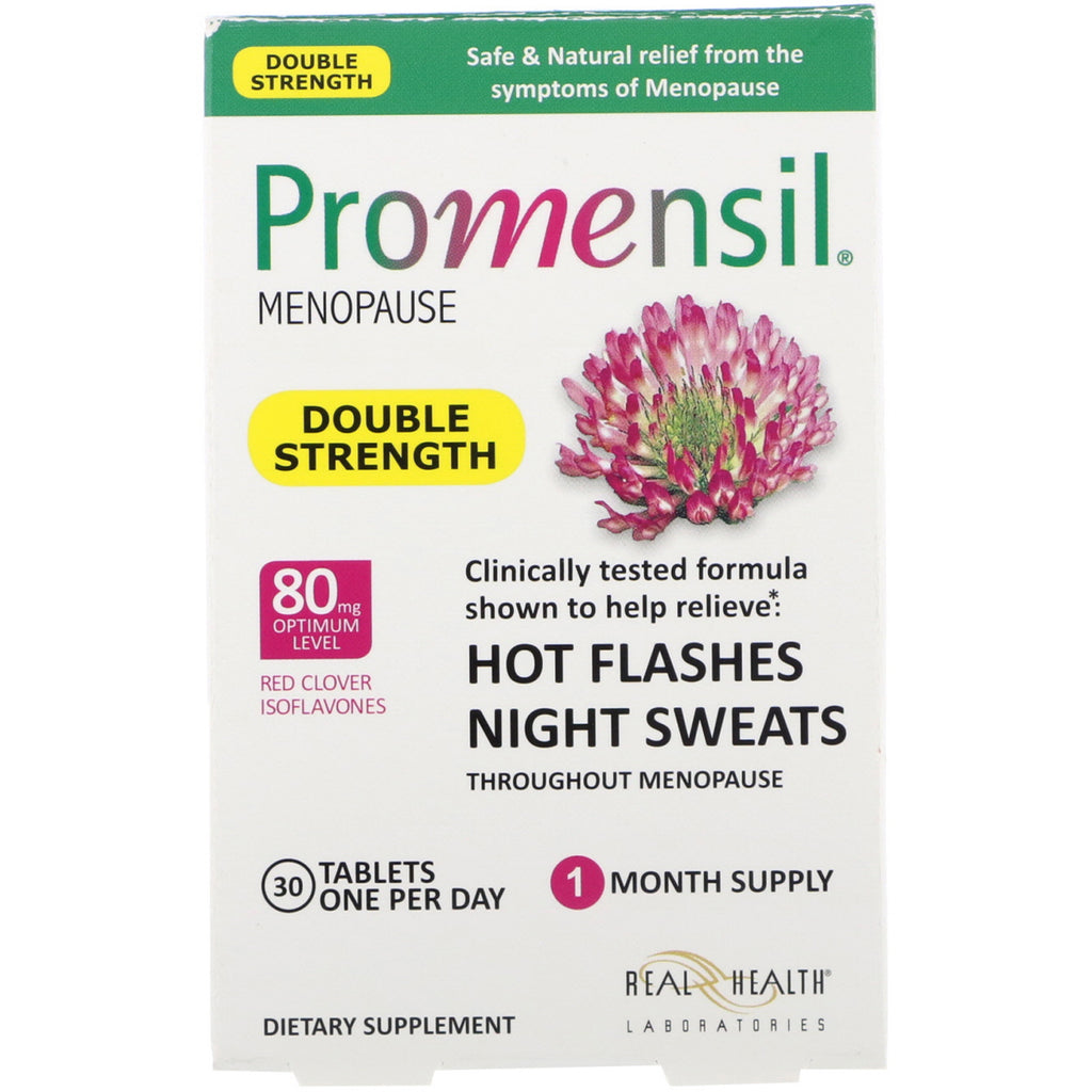 Promensil, Menopause, Double Strength, 30 Tablets