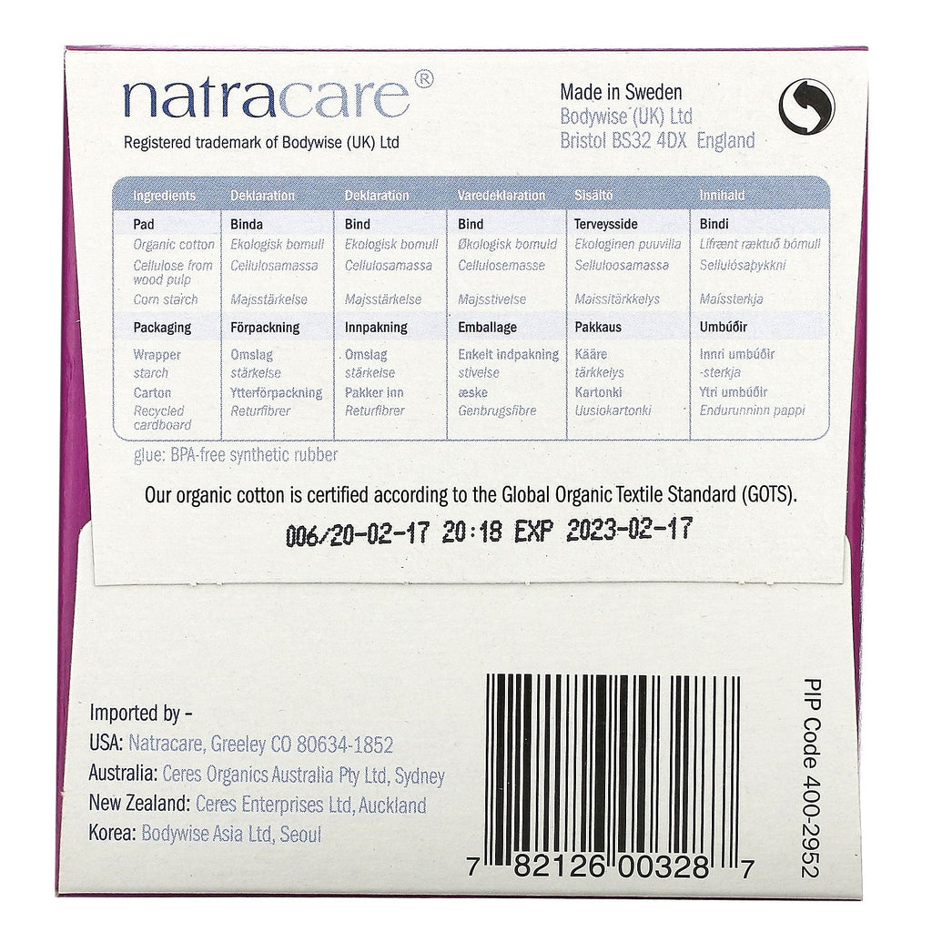Natracare, &amp; Natural Ultra Extra Pads, Super, 10 Pads