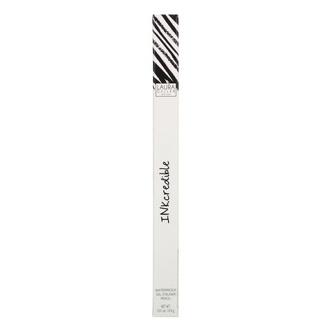 Laura Geller, INKcredible, Vandtæt Gel Eyeliner blyant, Blackbird, 0,01 oz (0,4 g)