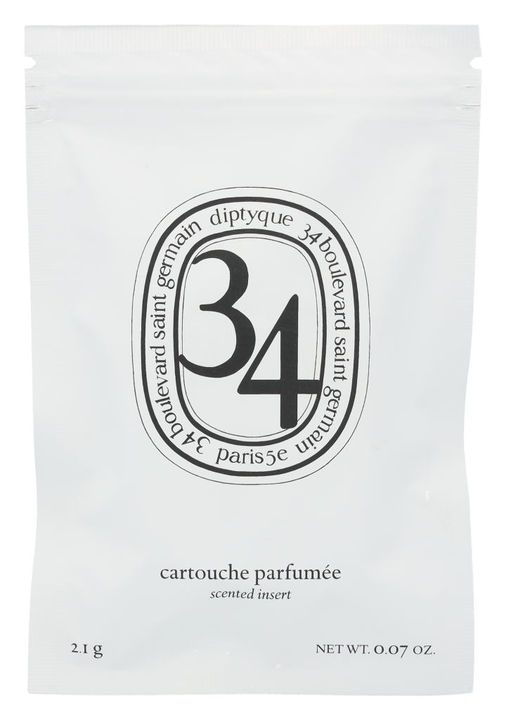 Diptyque Car Diffuser 34 Boulevard Scented - Refill 2.1 g