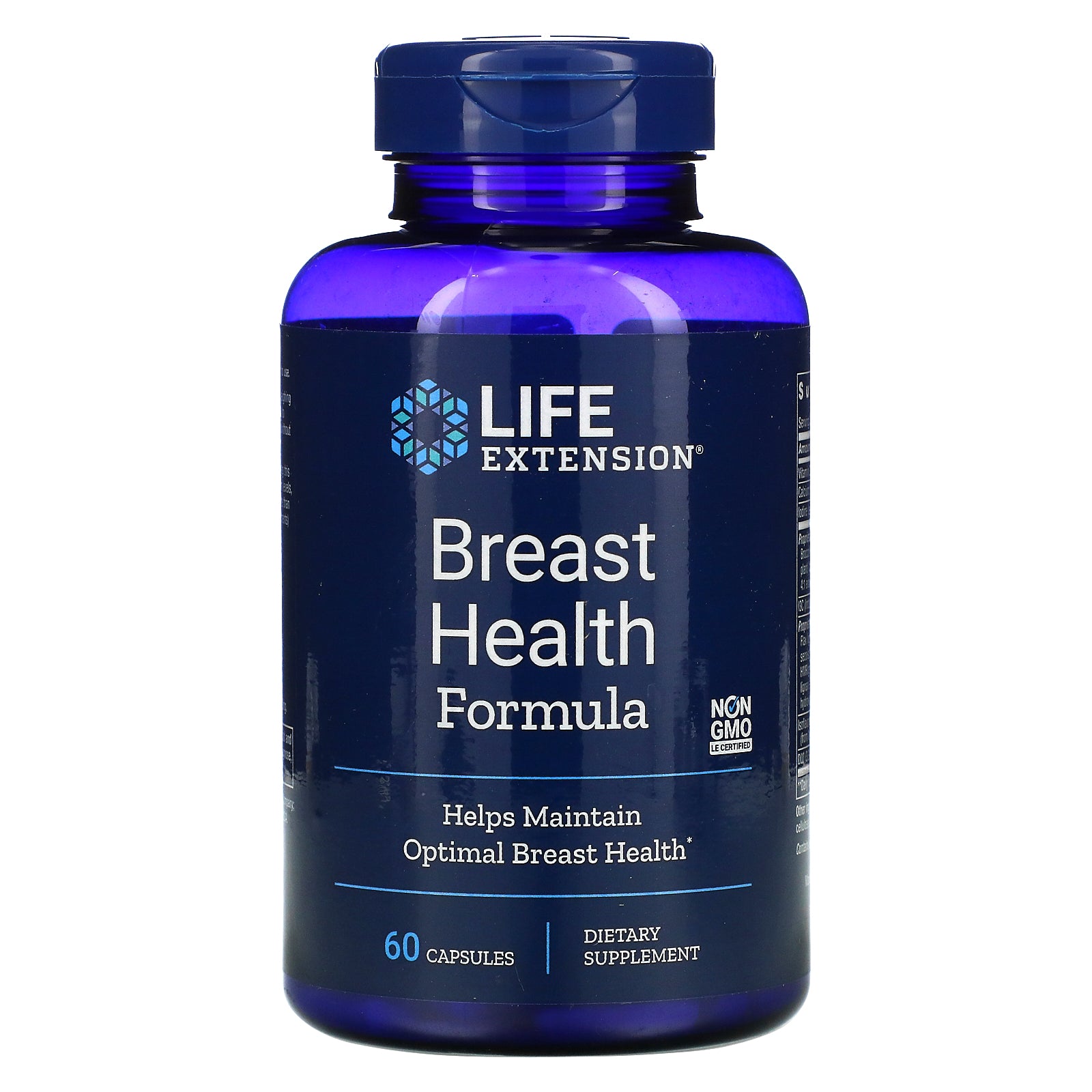 Life Extension, Breast Health Formula, 60 Capsules