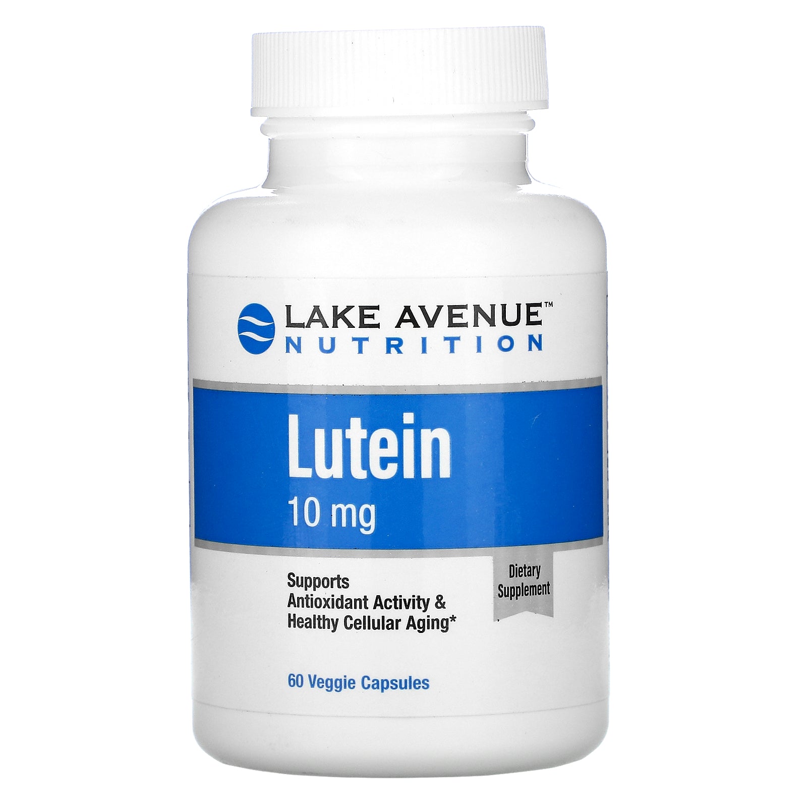 Lake Avenue Nutrition, Lutein, 10 mg, 60 Veggie Capsules