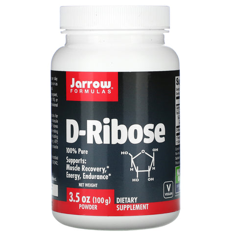 Jarrow Formulas, D-Ribose , 3.5 oz (100 g) Powder