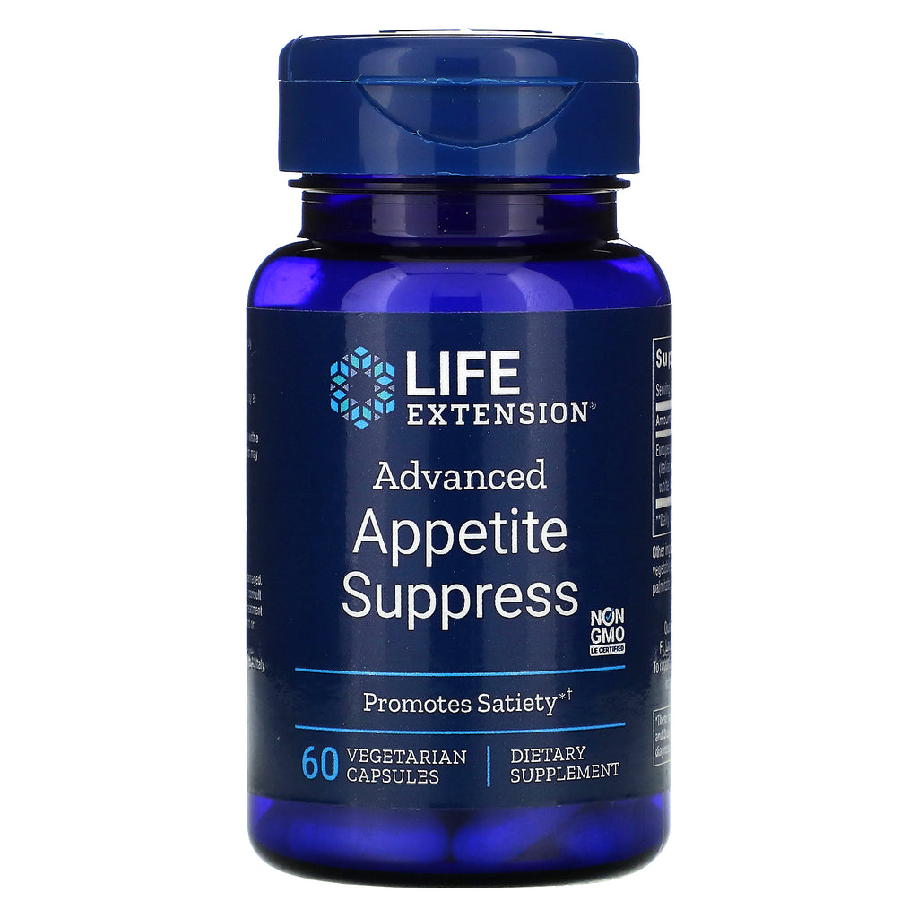 Life Extension, Advanced Appetite Suppress, 60 Vegetarian Capsules