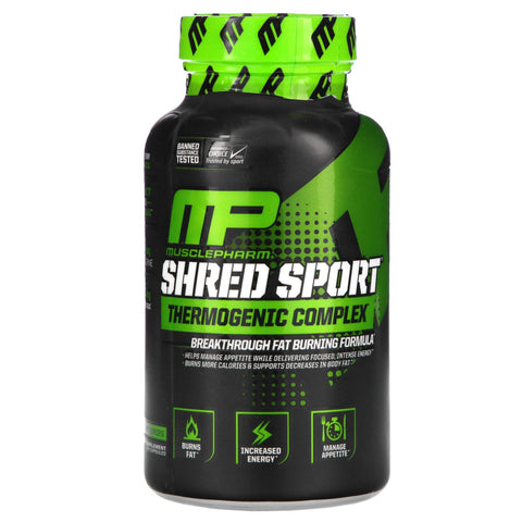 MusclePharm, Shred Sport, Thermogenic Complex, 60 Capsules