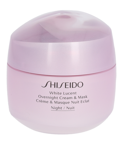 Shiseido White Lucent Crema y Mascarilla de Noche 75 ml