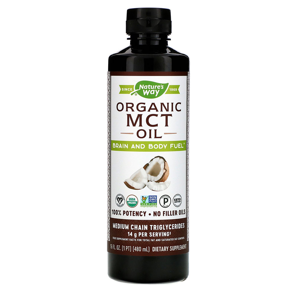 Nature's Way, Organic MCT Oil, 16 fl oz (480 ml)