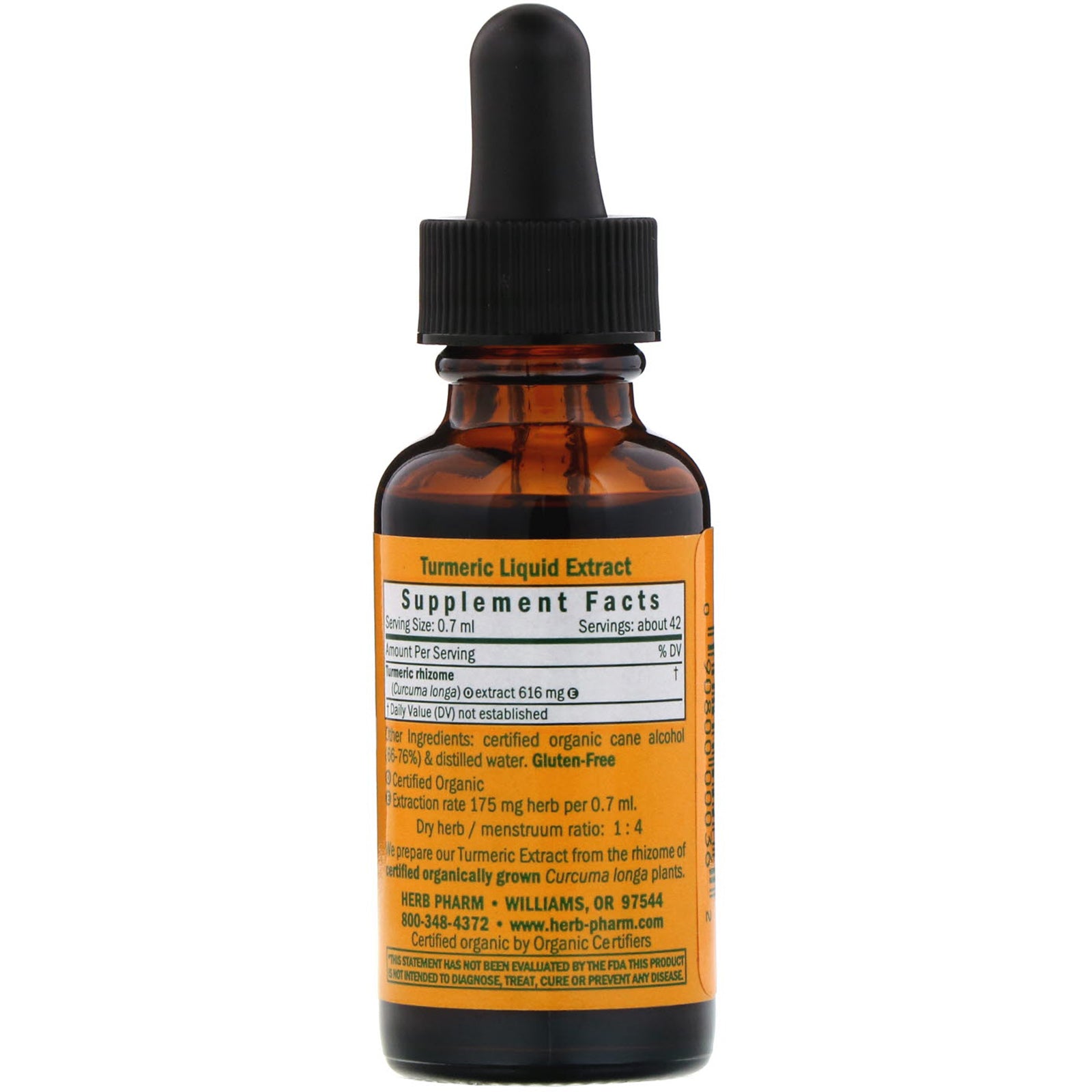 Herb Pharm, Turmeric, 1 fl oz (30 ml)
