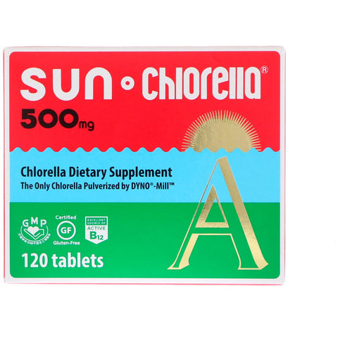 Sun Chlorella, A, 500 mg, 120 Tablets