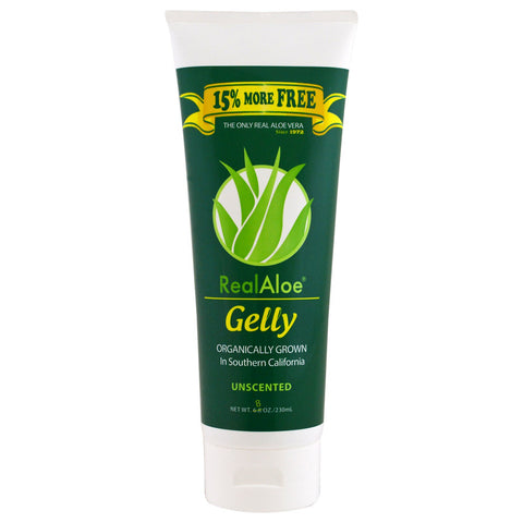 Real Aloe, Gelly, Unscented, 8 oz (230 ml)