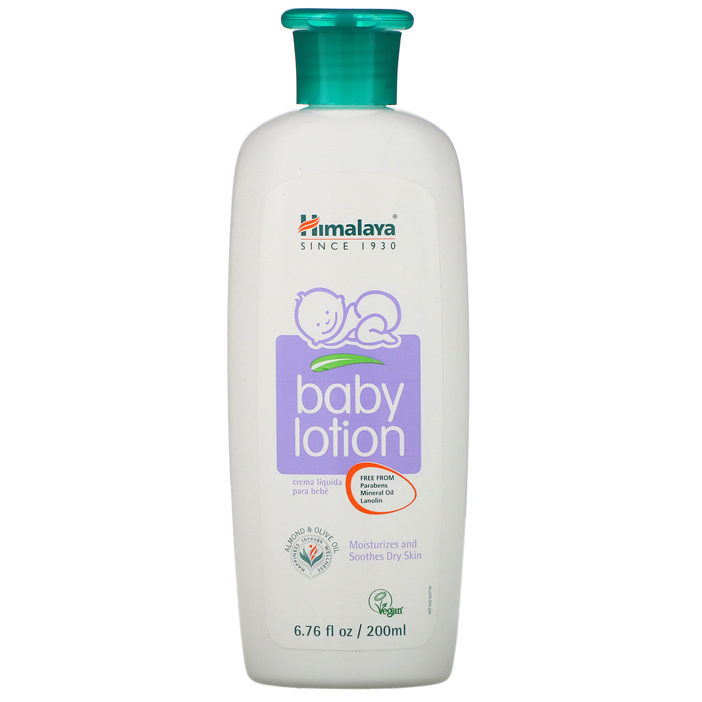 Himalaya, Baby Lotion, Oils of Almond & Olive, 6.76 fl oz (200 ml)