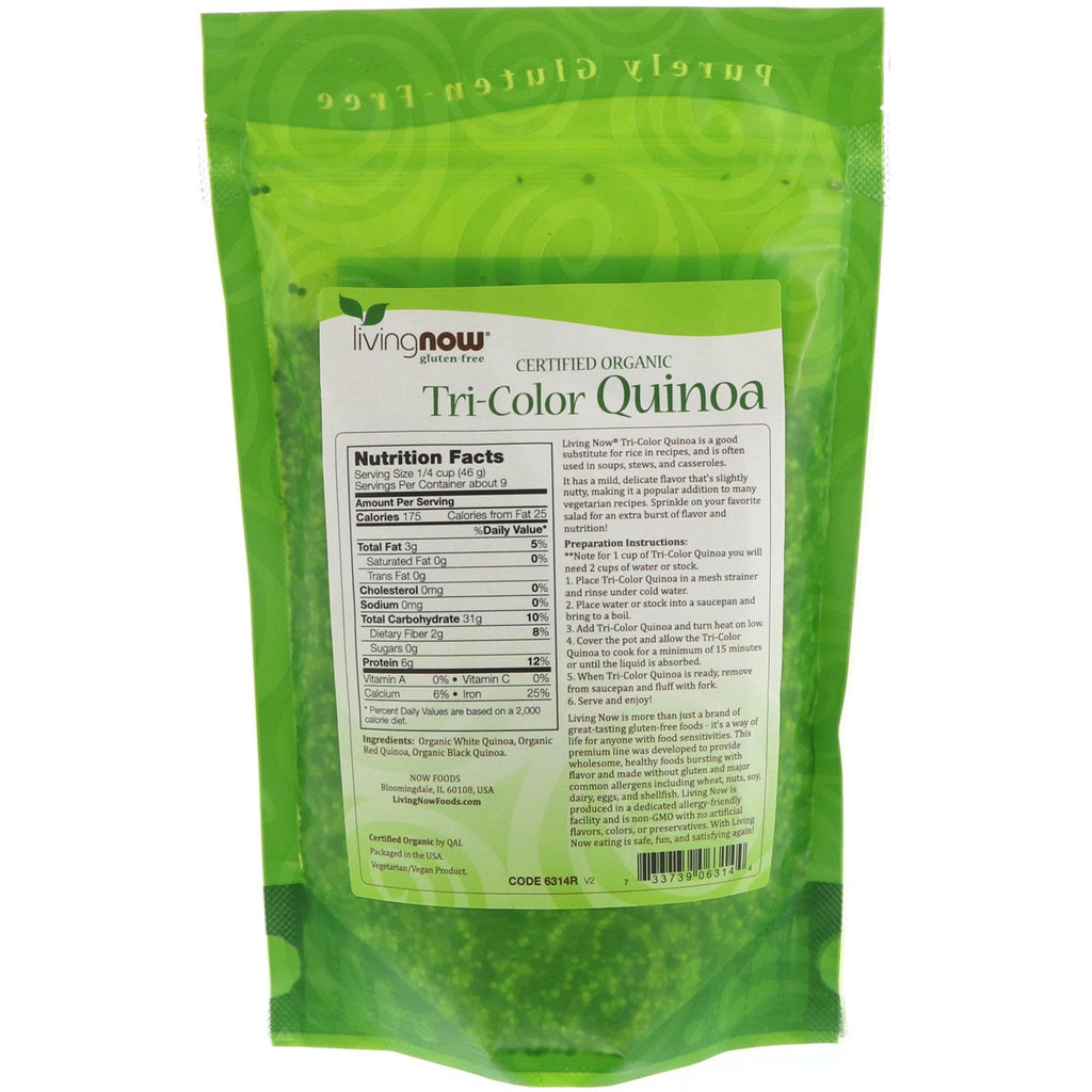 Now Foods,  Tri-Color Quinoa, 14 oz (397 g)