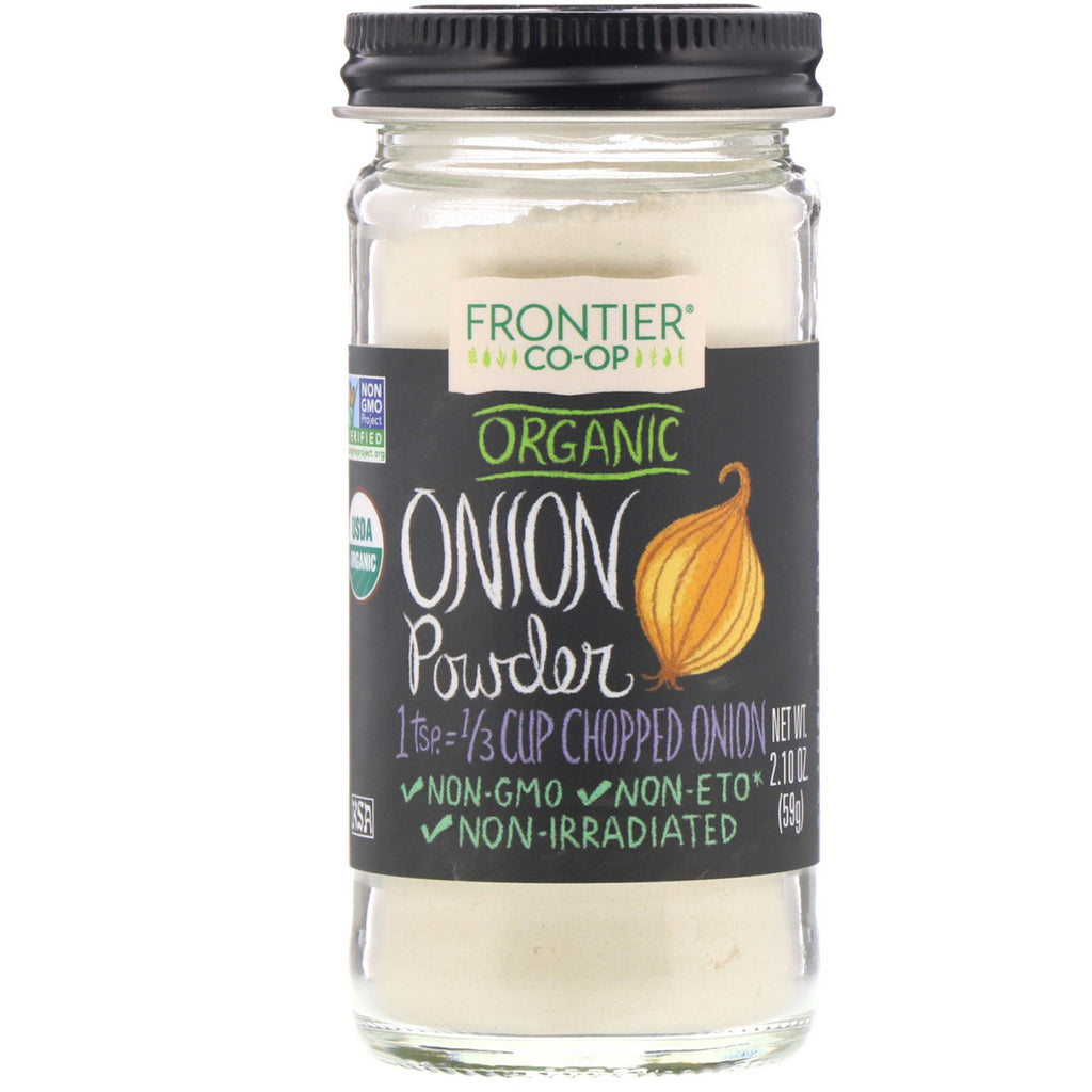 Frontier Natural Products, Organic Onion Powder, 2.10 oz (59 g)