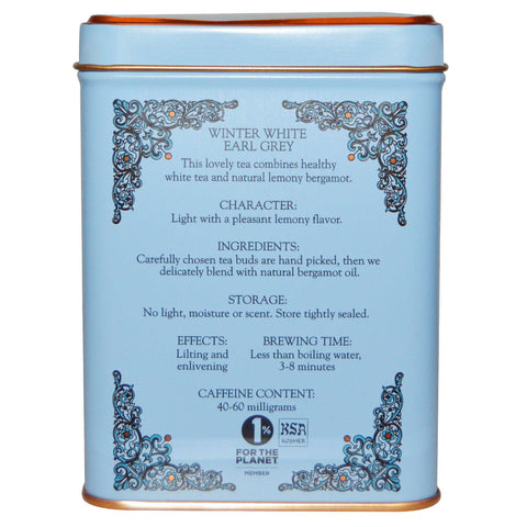 Harney & Sons, Winter White Earl Grey Tea, 20 teposer, 0,9 oz (26 g)