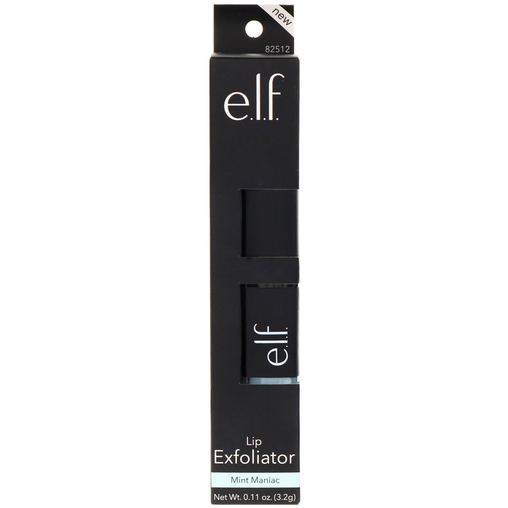 ELF, Exfoliante de labios, Mint Maniac, 3,2 g (0,11 oz)