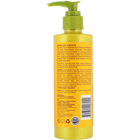 Alba Botanica, Hawaiian Facial Cleanser, Pore Purifying Ananas Enzyme, 8 fl oz (237 ml)