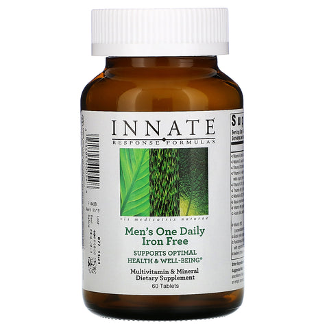 Innate Response Formulas, Men's One Daily, Iron Free, 60 Tablets