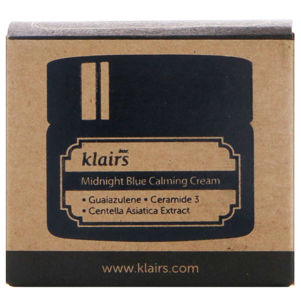 Kære, Klairs, Midnight Blue Calming Cream, 1 oz (30 ml)