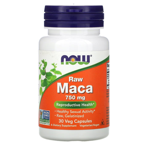 Now Foods, Raw Maca, 750 mg, 30 Veg Capsules