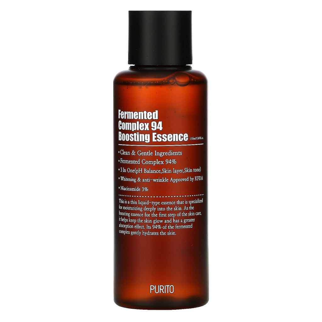 Purito, Fermented Complex 94 Boosting Essence, 5.07 fl oz (150 ml)