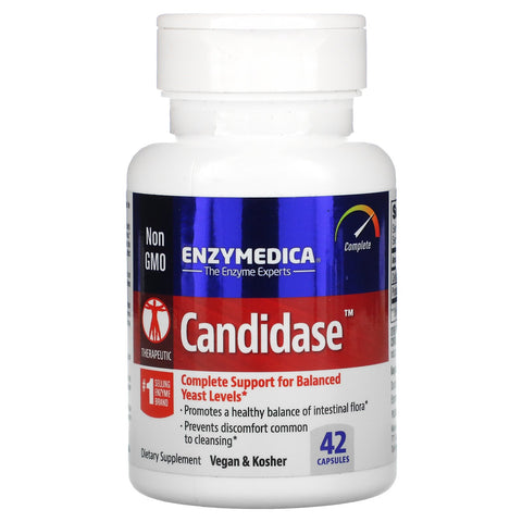 Enzymedica, Candidase, 42 Capsules