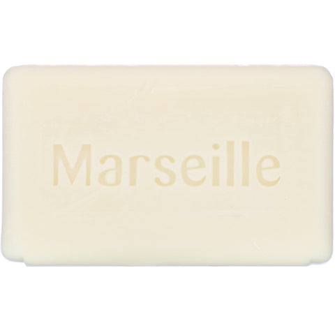A La Maison de Provence, jabón en barra para manos y cuerpo, sal marina fresca, 4 barras, 3,5 oz cada una