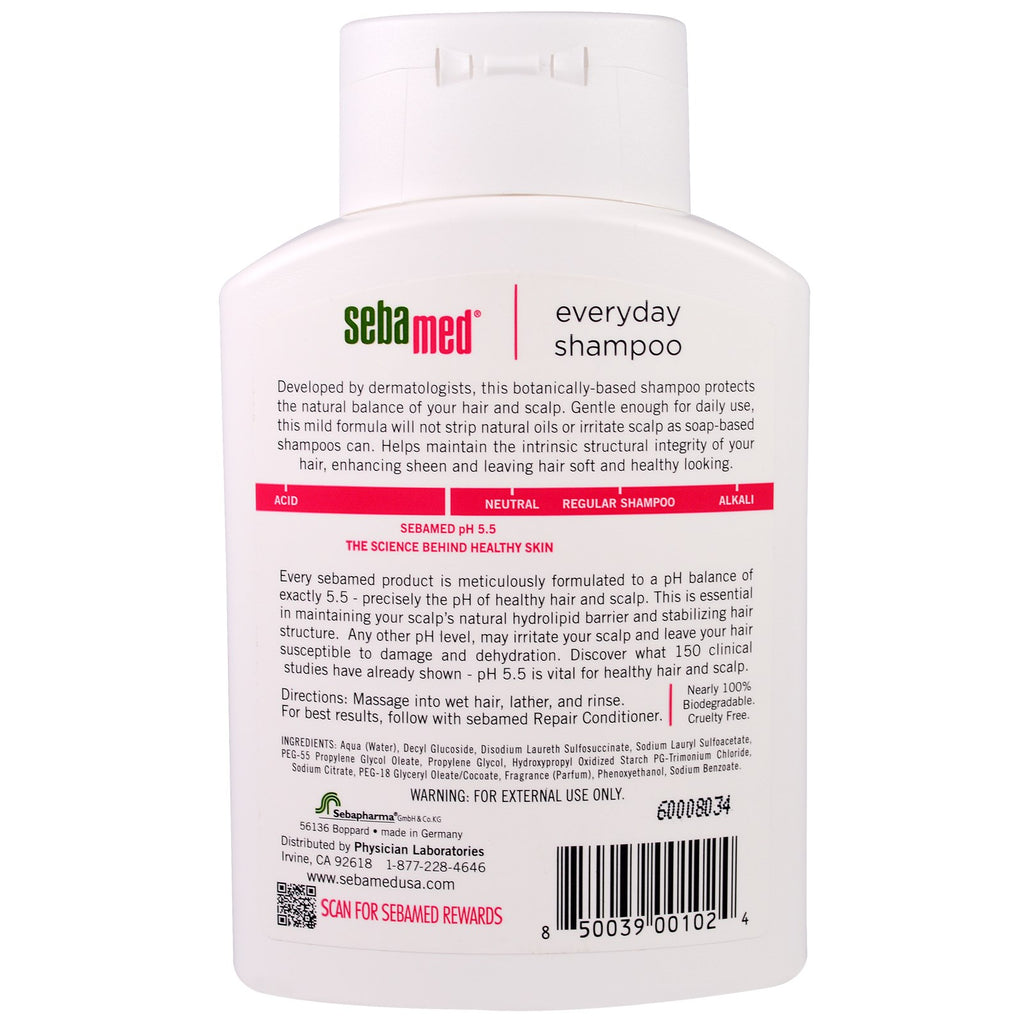Sebamed USA, Everyday Shampoo, 6,8 fl oz (200 ml)