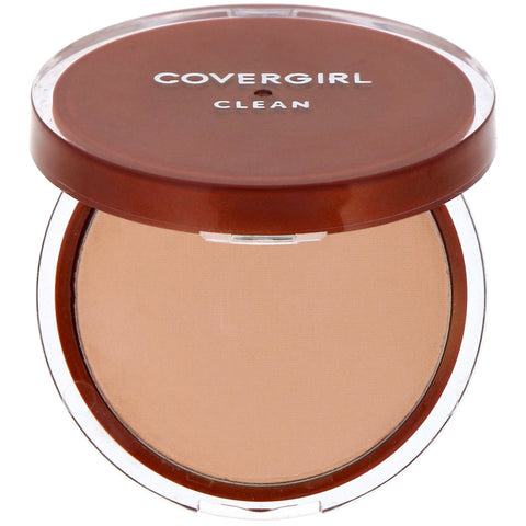 Covergirl, Clean, Pressed Powder Foundation, 135 Medium Light, .39 oz (11 g)
