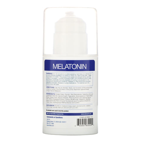 Life-flo, Melatonin Body Cream, 2 oz (57 g)