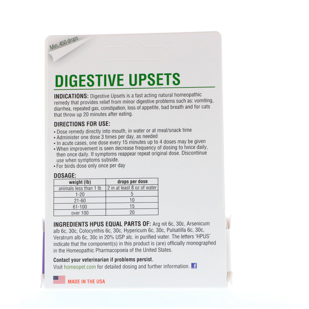 HomeoPet, Malestares digestivos, 15 ml