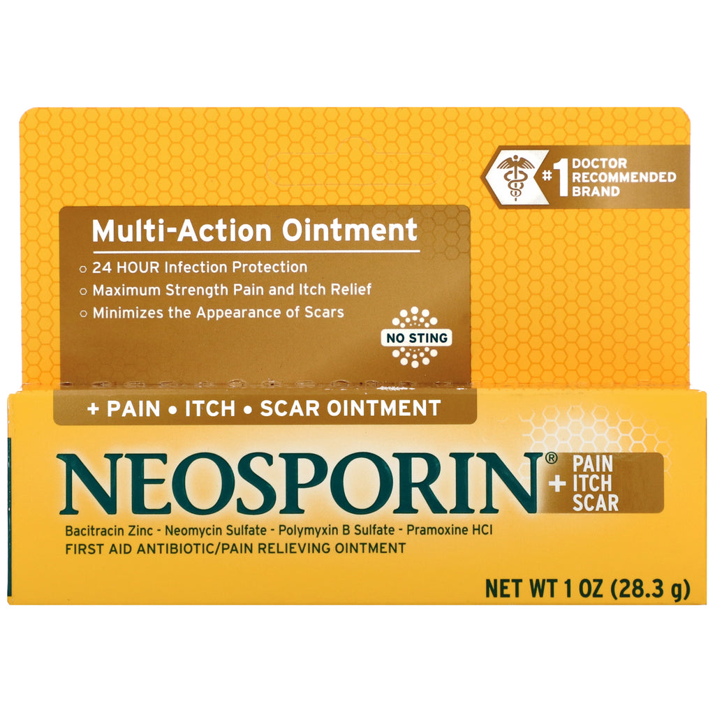 Neosporin, Multi-Action, Smerte - Kløe- Arsalve, 1,0 oz (28,3 g)