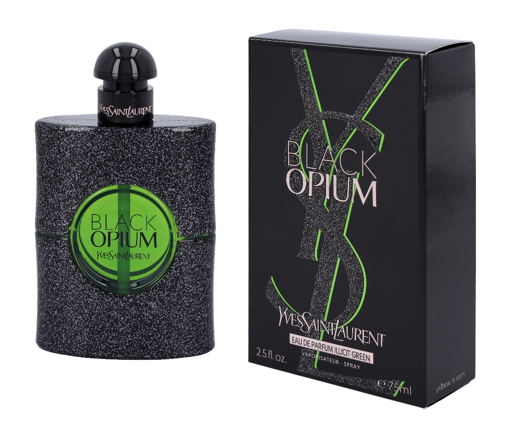 YSL Black Opium Illicit Green Edp Spray 75 ml