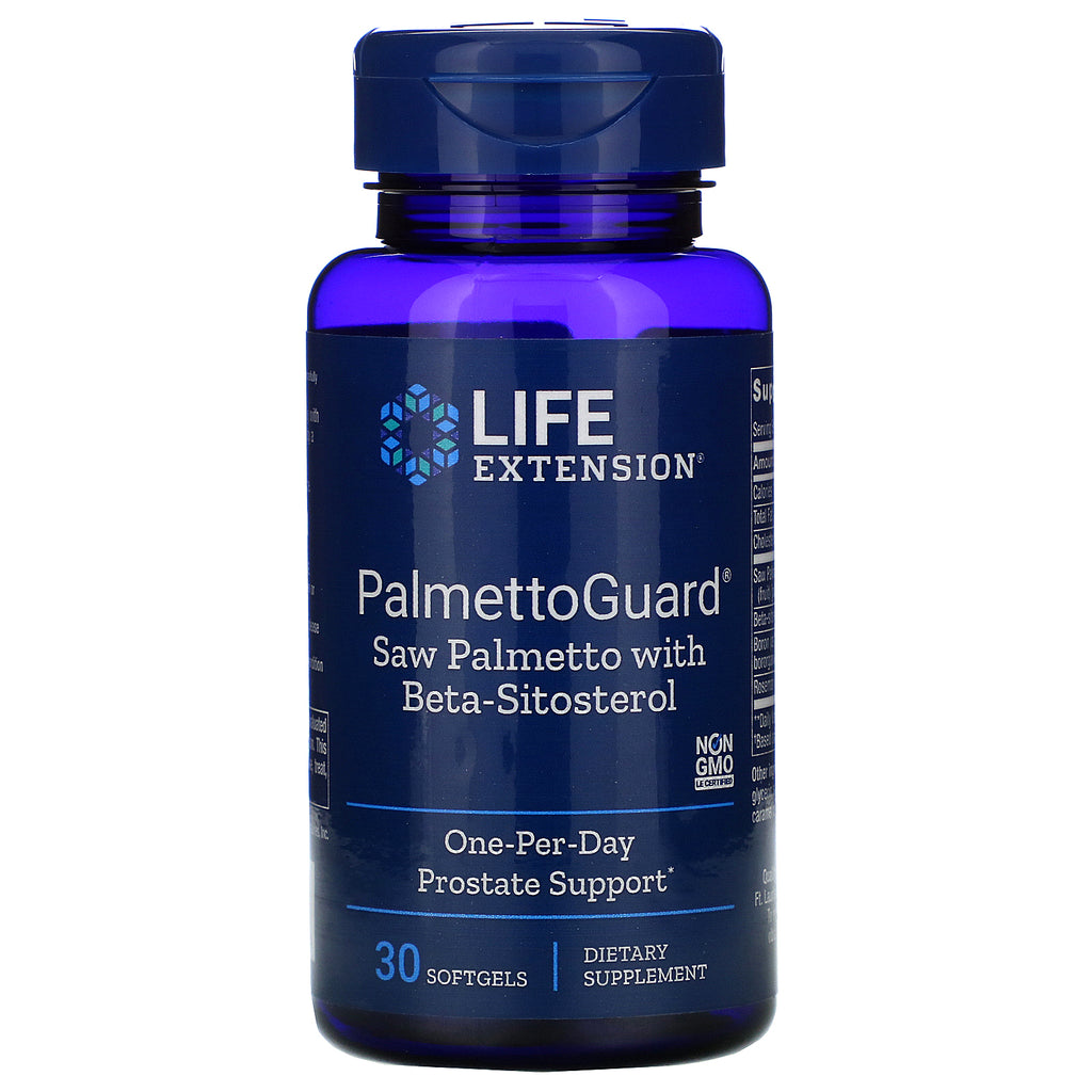 Life Extension, PalmettoGuard Saw Palmetto with Beta-Sitosterol, 30 Softgels