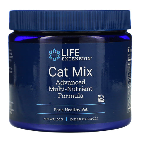 Life Extension, Cat Mix, Advanced Multi-Nutrient Formula, 3.52 oz (100 g)