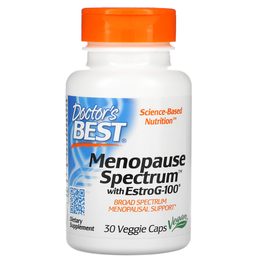 Doctor's Best, Menopause Spectrum with EstroG-100, 30 Veggie Caps