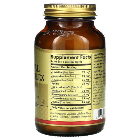 Solgar, Essential  Amino Complex, 90 Vegetable Capsules