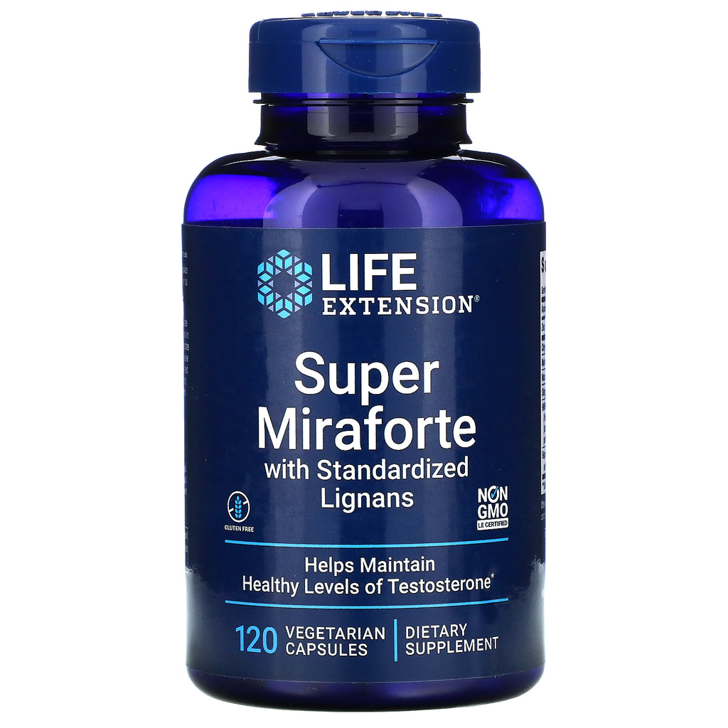 Life Extension, Super Miraforte with Standardized Lignans, 120 Vegetarian Capsules