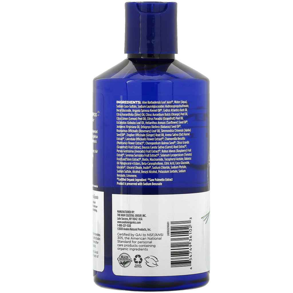 Avalon s, Thickening Shampoo, Biotin B-Complex, Terapi, 14 fl oz (414 ml)