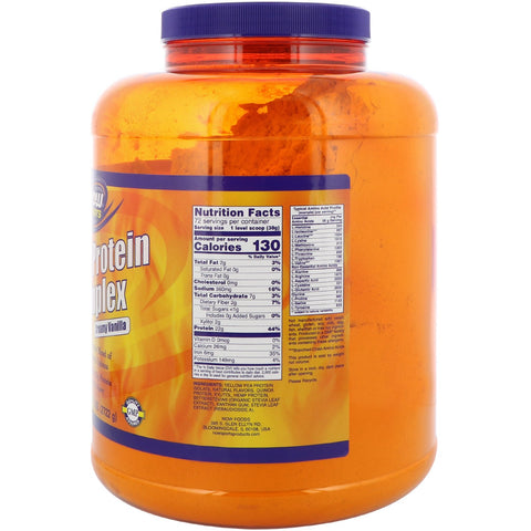 Now Foods, Sports, Plant Protein Complex, Creamy Vanilla, 6 lbs (2722 g)