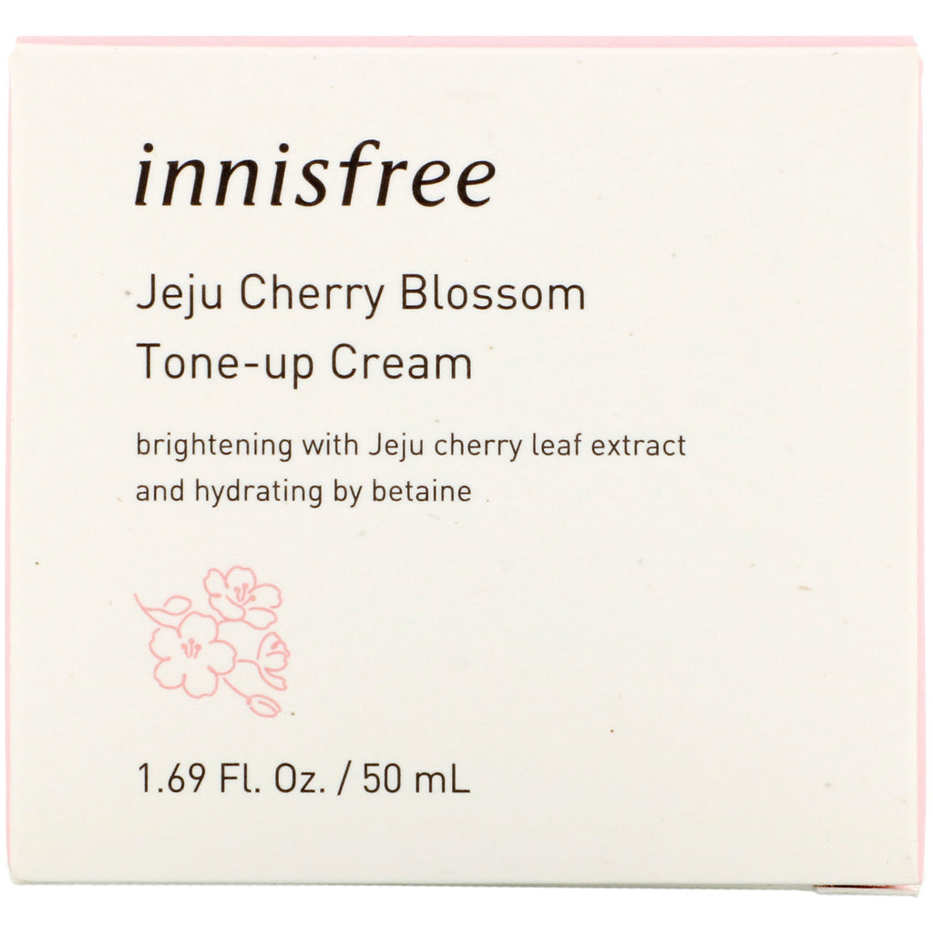 Innisfree, Crema tonificante de flor de cerezo de Jeju, 50 ml (1,69 oz. líq.)