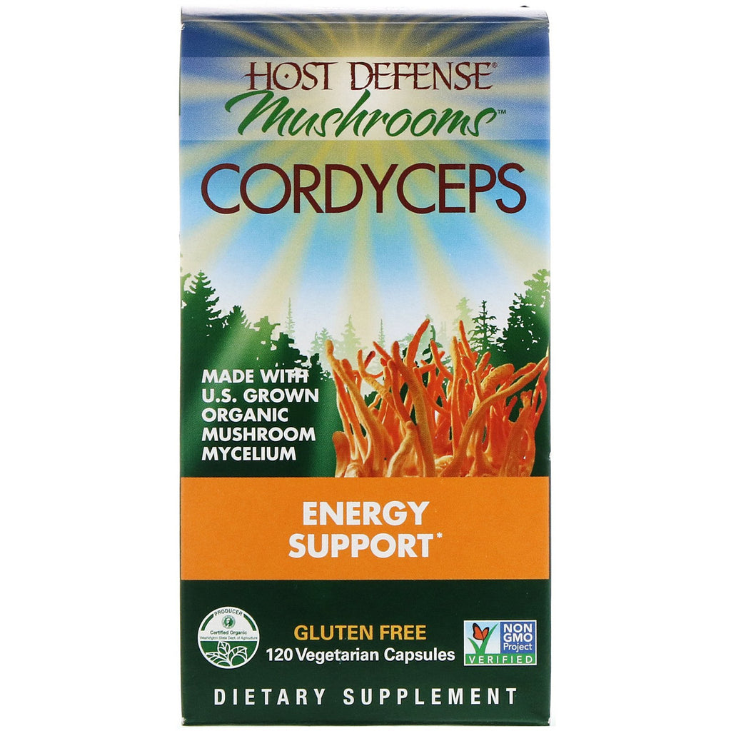 Fungi Perfecti, Cordyceps, Energy Support, 120 Vegetarian Capsules