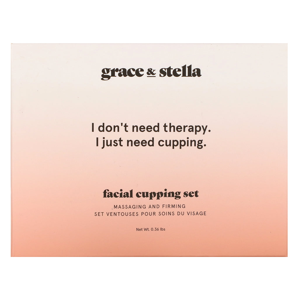 Grace &amp; Stella, juego de ventosas faciales, 0,36 libras