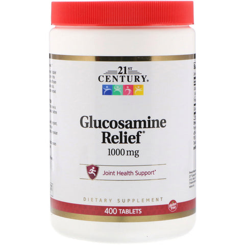 21st Century, Glucosamine Relief, 1,000 mg, 400 Tablets