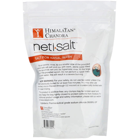 Himalayan Institute, Neti Salt, Salt til næseskyl, 1,5 lbs (680,3 g)