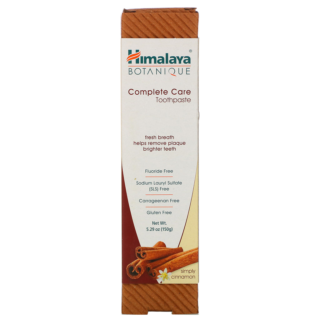 Himalaya, Botanique, Complete Care Tandpasta, Simply Cinnamon, 5,29 oz (150 g)